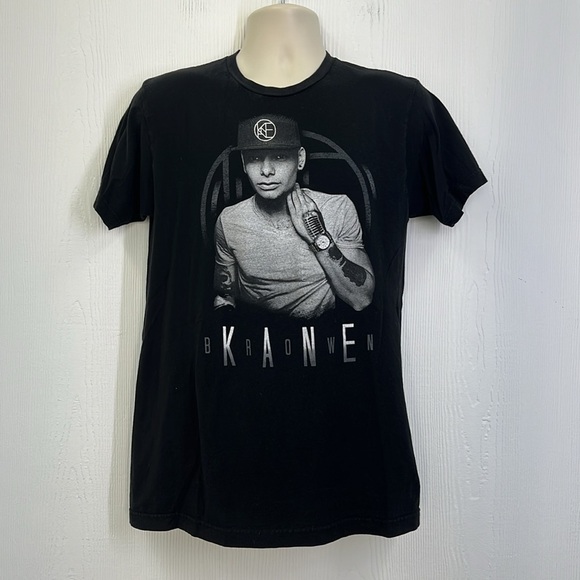 Tultex - Kane Brown Music  Live Tour Concert Graphic Black T Shirt Size Medium - Picture 2 of 10